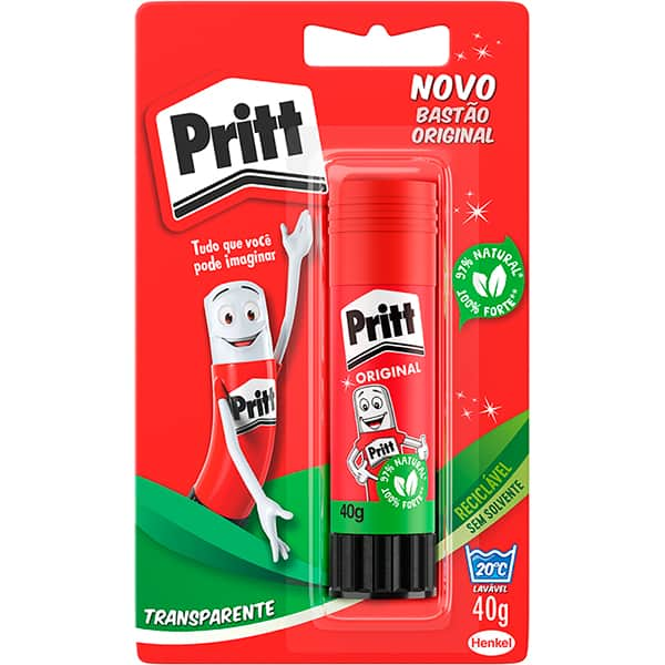 Cola em bastão 40g Pritt 1905655 Henkel BT 1 UN