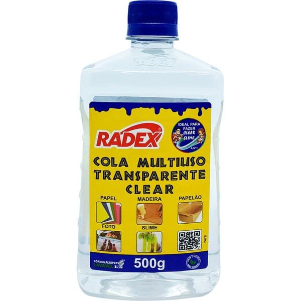 Cola multiuso transparente 500g Magic Asuper 7068 Radex PT 1 UN