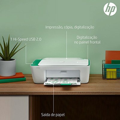 Impressora Multifuncional Deskjet Ink Advantage  2376 7WQ02A, Colorida, Conexão USB, Bivolt - HP CX 1 UN