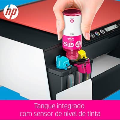 Impressora Multifuncional tanque de tinta Smart Tank 514 3YW74AAK4, Colorida, Wi-fi, Conexão USB, Bivolt - HP CX 1 UN