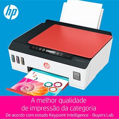 Impressora Multifuncional tanque de tinta Smart Tank 514 3YW74AAK4, Colorida, Wi-fi, Conexão USB, Bivolt - HP CX 1 UN