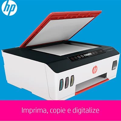 Impressora Multifuncional tanque de tinta Smart Tank 514 3YW74AAK4, Colorida, Wi-fi, Conexão USB, Bivolt - HP CX 1 UN