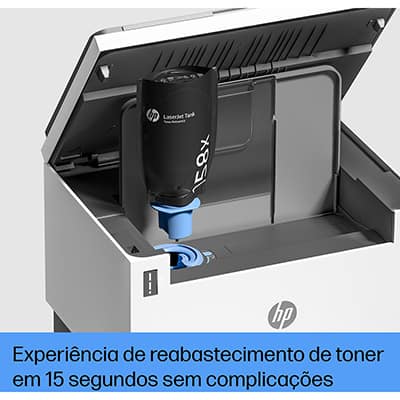 Impressora Multifuncional laser JetTank 1602w, Monocromática, Conexões Wi-fi e USB, 110v, 2R3E8A , HP - CX 1 UN