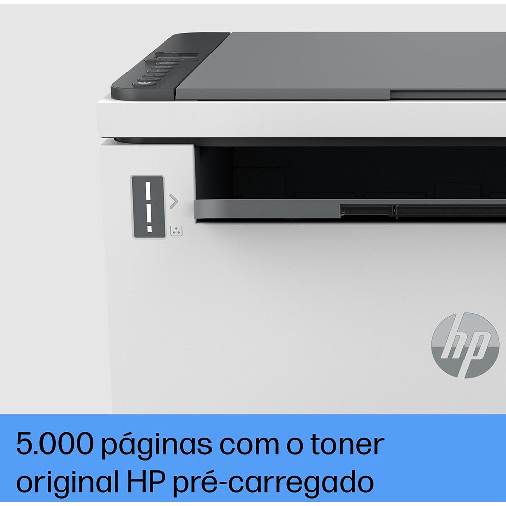 Impressora Multifuncional laser JetTank 1602w, Monocromática, Conexões  Wi-fi e USB, 110v, 2R3E8A , HP - CX 1 UN