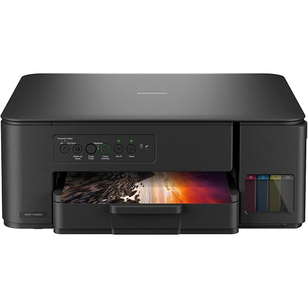 Impressora Multifuncional tanque de tinta DCP-T430W, Colorida, Wi-fi, USB, Bivolt, Brother - CX 1 UN