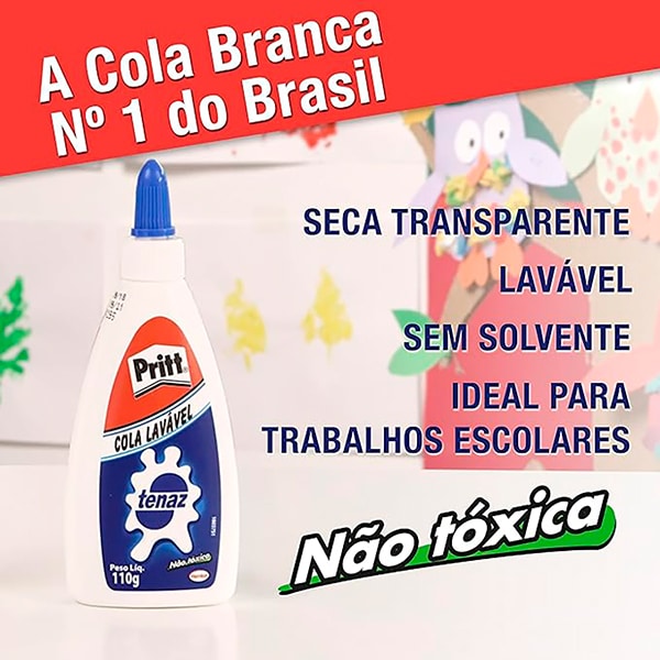 Cola branca 35g lavável Tenaz Henkel UN 1 UN