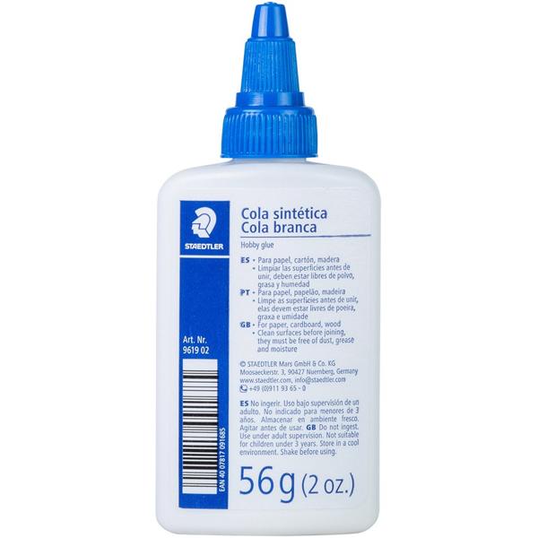 Cola branca 56g 9619 02 PE Staedtler UN 1 UN