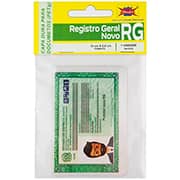 Porta documento acrílico rígido CIN/RG, 159, Goodie - SC 1 UN Porta documento acrílico rígido CIN/RG, 159, Goodie - SC 1 UN