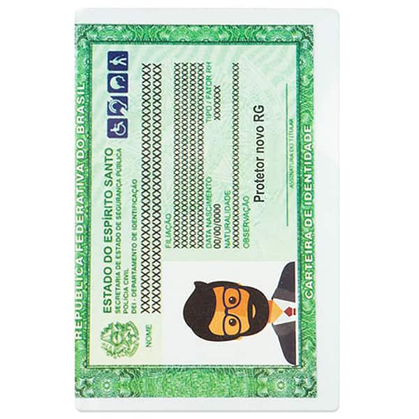 Porta documento acrílico rígido CIN(RG) 159 Goodie SC 1 UN