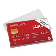 Porta documento acrílico rígido para Cartão 1580 Dac SC 1 UN