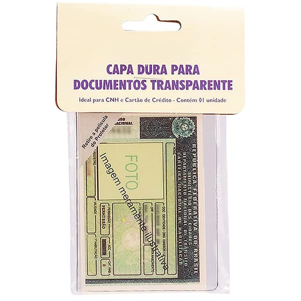 Porta documento CNH 131 Plastic PT 1 UN