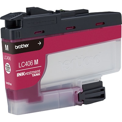 Cartucho Magenta, LC406MS, Brother - 1 UN