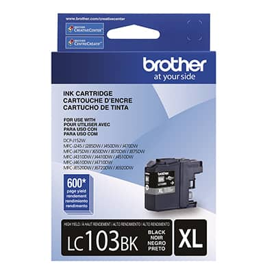 Cartucho p/Brother preto LC103BK Brother CX 1 UN