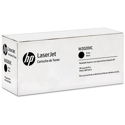 Toner HP Preto, Laserjet Original, W2020X, Laserjet Pro, M454, MFP, N479, HP - CX 1 UN