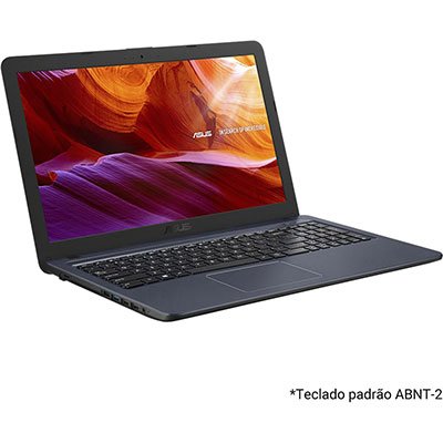 Notebook Asus, Processador Celeron Dual Core, 4GB de Memória, 500GB de Armazenamento, Tela de 15.6", X543MA-GQ1300T - CX 1 UN