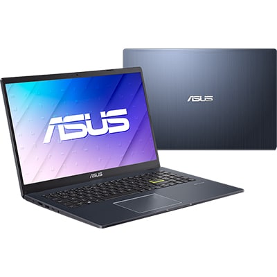 Notebook Asus Dual Core, 4GB de Memória, 128GB de Armazenamento, Tela de 15,6", Windows 11 pro, Preto, E510MA - CX 1 UN