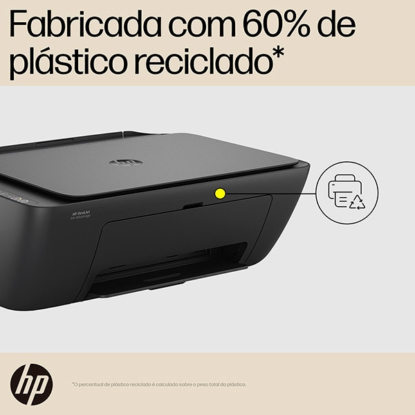 Impressora Multifuncional Jato de Tinta Deskjet Ink Advantage 2874 6W7G2A, Colorida, Wi-fi, Conexão USB, Bivolt, HP - CX 1 UN