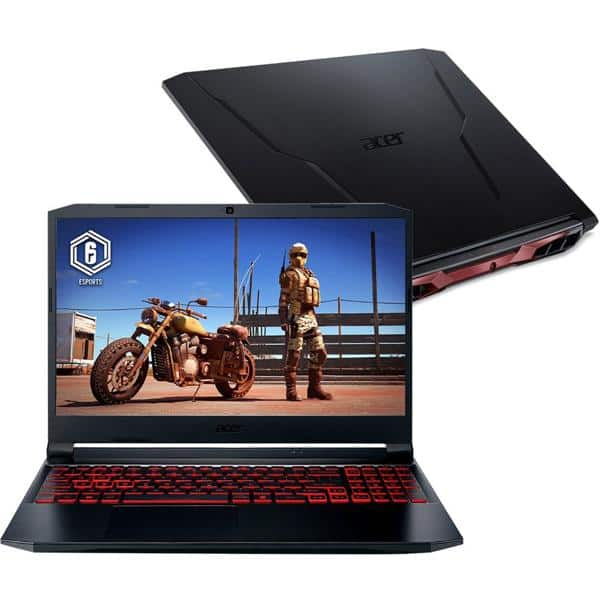 Notebook Gamer Acer, Aspire Nitro 5, Intel Core i5, GTX 1650, 8GB de Memória, 512GB SSD de Armazenamento, Tela de 15,6", Windows 11 Home, Preto, AN515-57-59AT, Acer - CX 1 UN