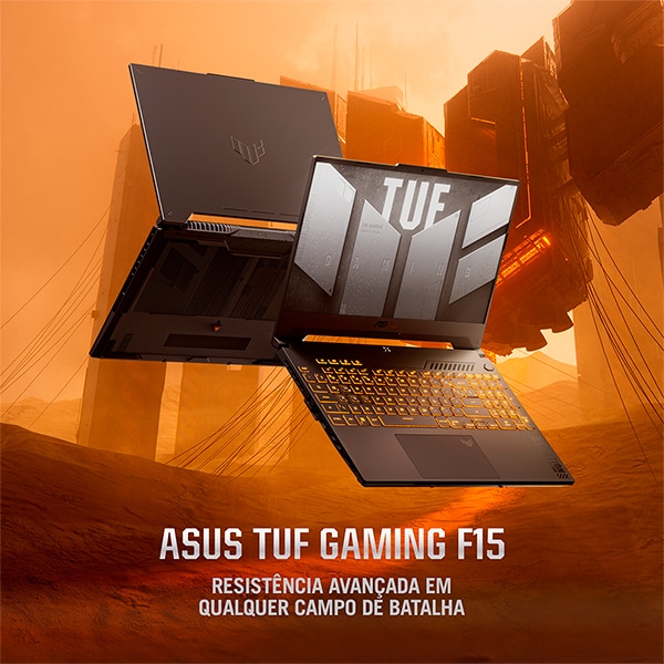 Notebook Gamer TUF Gaming F15, Placa de Vídeo Dedicada 6GB NVIDIA GeForce RTX 4050, Intel Core i7, 16GB de Memória, 512GB SSD de Armazenamento, Windows 11, Tela de 15,6", FX507VU-LP177W, Asus - CX 1 UN