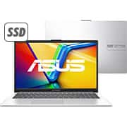 Notebook Asus Vivobook Intel Core I3, 4GB de Memória, Armazenamento 256GB SSD, Windows 11 Home, Prata, Tela de 15,6, E1504GA-NJ441W, ASUS - CX 1 UN Notebook Asus Vivobook Intel Core I3, 4GB de Memória, Armazenamento 256GB SSD, Windows 11 Home, Prata, Tela de 15,6, E1504GA-NJ441W, ASUS - CX 1 UN