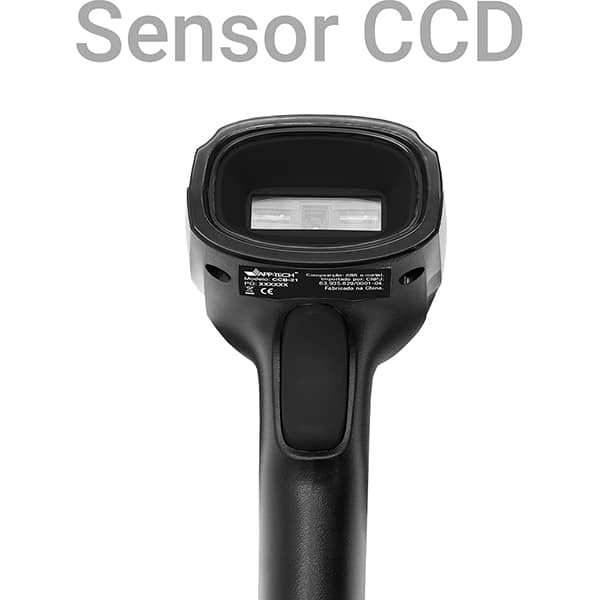 Leitor de código de barras CCD CCB-21 APP-TECH CX 1 UN Leitor de código de barras CCD CCB-21 APP-TECH CX 1 UN