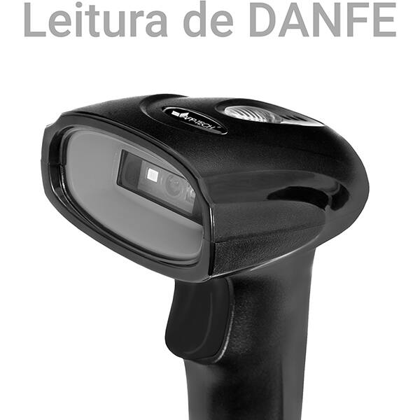Leitor de código de barras CMOS, USB, Para Danfe e Códigos 1D e 2D, B2D-21, App-Tech - CX 1 UN