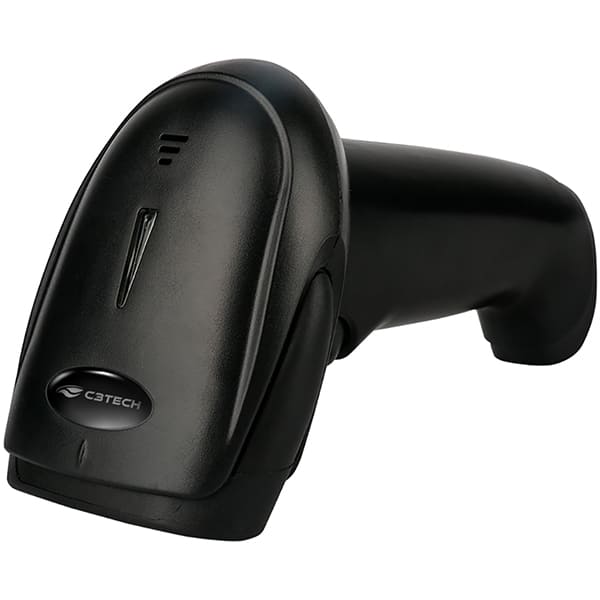 Leitor de código de barras CMOS 1D/2D, Sem FIo, Preto, LB-110BK, C3Tech - CX 1 UN Leitor de código de barras CMOS 1D/2D, Sem FIo, Preto, LB-110BK, C3Tech - CX 1 UN