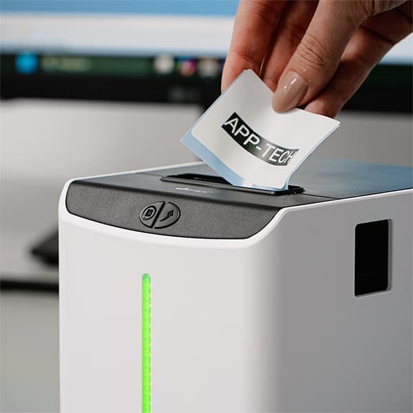 Impressora de etiqueta térmica USB, Bivolt, Branca, Monocromática, Térmica Direta, T271U, App-tech - CX 1 UN