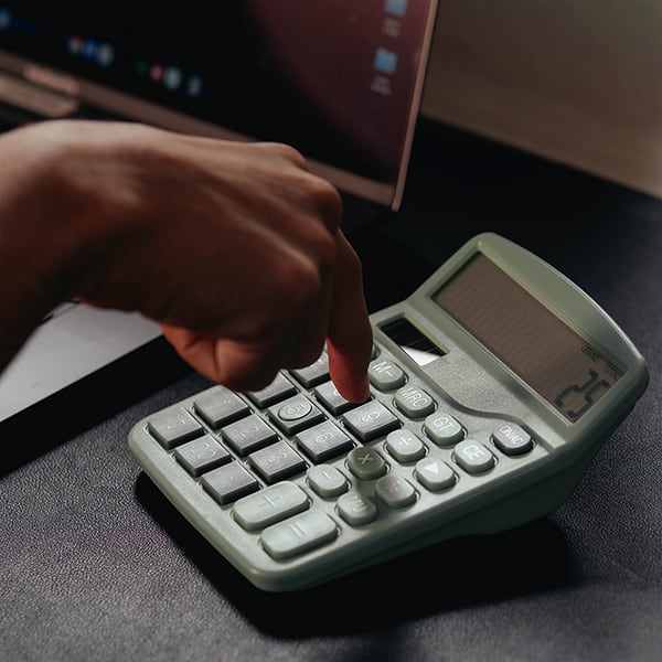 Calculadora de Mesa (Bateria/Energia Solar), 12 dígitos, Verde, 1200G, Spiral Digit - CX 1 UN