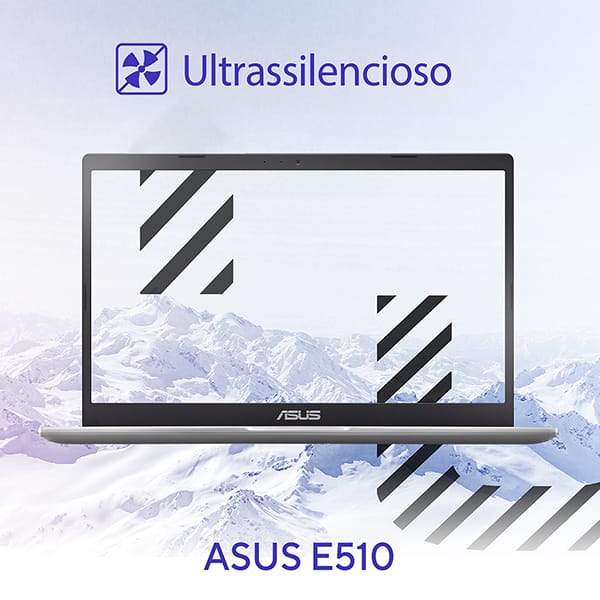 Notebook Asus E510, Intel Celeron N4020 Dual Core, 4GB de Memória, Armazenamento 128GB eMMC, Windows 11, Rosa, Tela de 15,6", E510KA-BR833WS - CX 1 UN