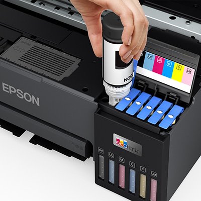 Impressora Fotográfica Tanque de Tintas Ecotank L8050, Colorida, Conexão USB, Wi-fi, Bivolt, C11CK37302, Epson - CX 1 UN