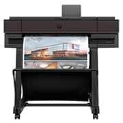 Impressora plotter 24 Designjet T870, Colorida, Wi-fi, Conexão Ethernet, Bivolt, AM0X9A , HP - CX 1 UN