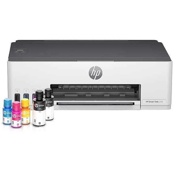 Impressora HP Smart Tank 210 Tanque de Tinta, Colorida, Wi-Fi, Conexão USB, Bivolt, 3D4L5A, HP CX 1 UN