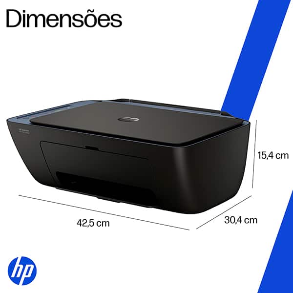 Impressora Multifuncional HP Deskjet Ink Advantage 2975 Colorida, Wi-Fi, USB (AJ4Y4A) - Impressora, Copiadora e Scanner - CX 1 UN Impressora Multifuncional HP Deskjet Ink Advantage 2975 Colorida, Wi-Fi, USB (AJ4Y4A) - Impressora, Copiadora e Scanner - CX 1 UN