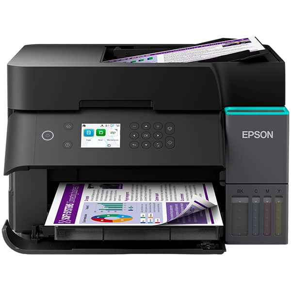 Impressora Multifuncional Tanque de Tinta Ecotank L6370, Colorida, Duplex, Ethernet Wi-Fi, Bivolt, C11CL43302, Epson - CX 1 UN Impressora Multifuncional Tanque de Tinta Ecotank L6370, Colorida, Duplex, Ethernet Wi-Fi, Bivolt, C11CL43302, Epson - CX 1 UN