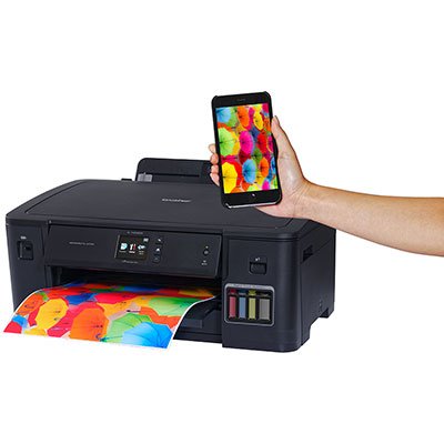 Impressora Ink-Tank Brother A3 HLT4000DW, Colorida, Impressão Duplex, Wi-fi, Conexão Ethernet, Conexão USB, 110v - Brother CX 1 UN