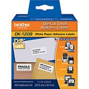 Etiqueta para impressora térmica 29mm x 62mm, DK1209, Brother - RL 1 UN