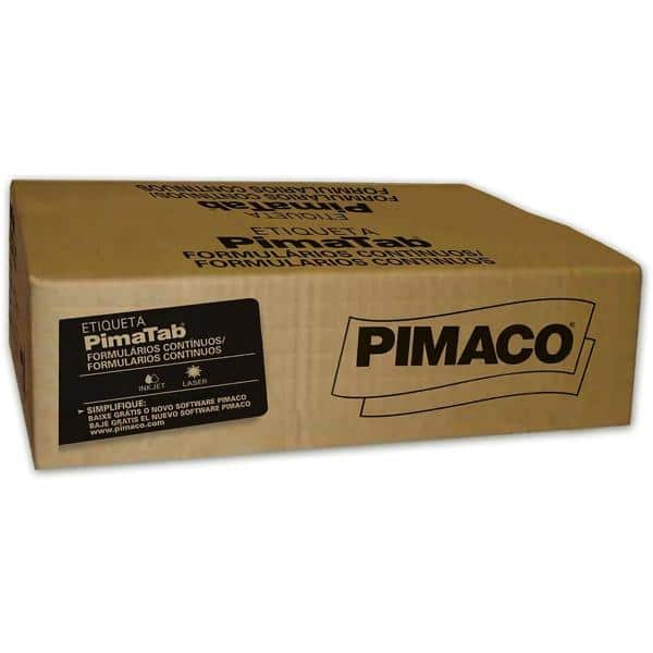 Etiqueta p/ impressora matricial 1 carreira 89x23 pima-tab Pimaco CX 6000 UN