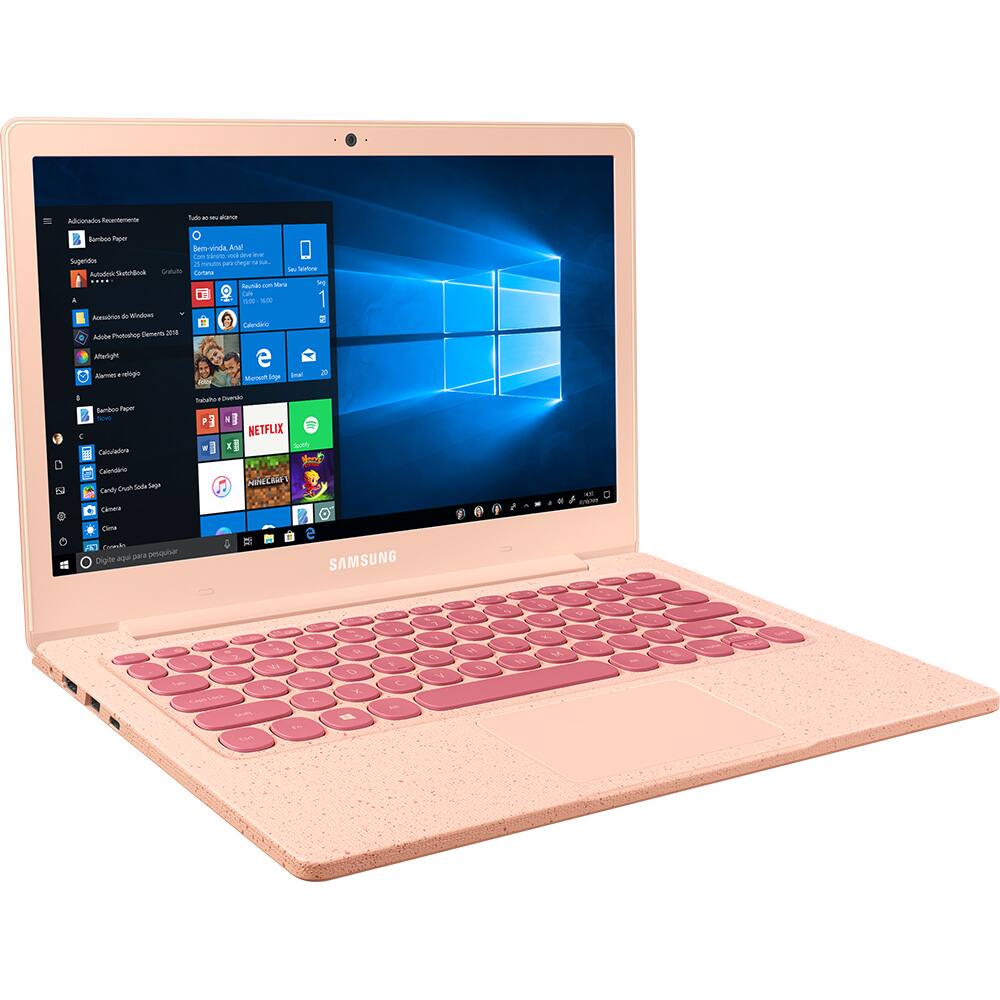 Notebook Flash F30 NP530AD3, Processador Dual Core de 1.1ghz, Tela de