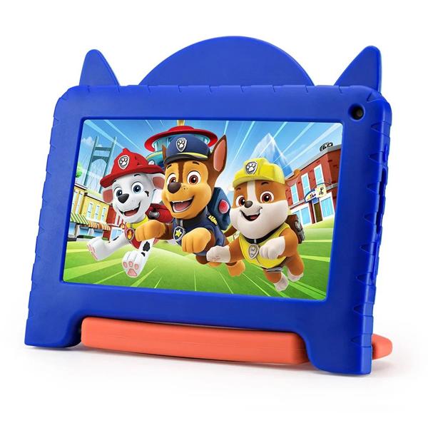 Tablet Patrulha Canina, 32GB de Memória, Android 11, Wi-Fi, Azul, NB376, Multi - CX 1 UN