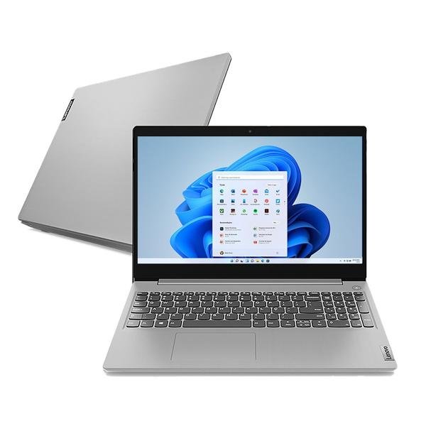 Notebook Lenovo Ideapad 3i, Processador Core i7, 8GB de Memória, 256GB SDD de Armazenamento, Tela de 15.6", Windows 11, Lenovo - CX 1 UN