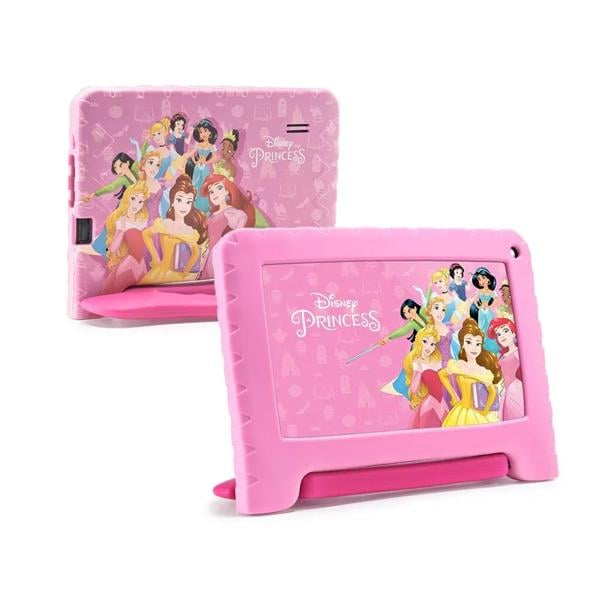 Tablet Disney Princesas, 32gb De Memória, Android 11, Wi-fi, Tela De 7", Nb372, Multi - 1 UN