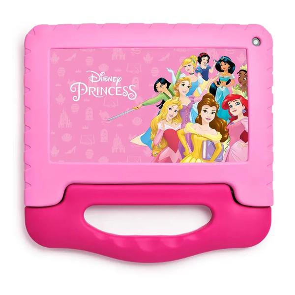 Tablet Disney Princesas, 32gb De Memória, Android 11, Wi-fi, Tela De 7", Nb372, Multi - 1 UN