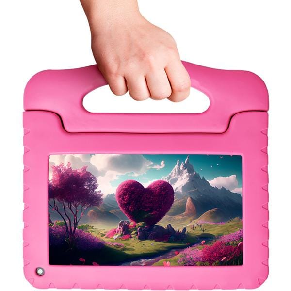 Tablet Rosa, 64GB de Armazenamento, 4GB de Memória, Android 13, Wi-Fi, Tela de 7", NB411, Multi - CX 1 UN