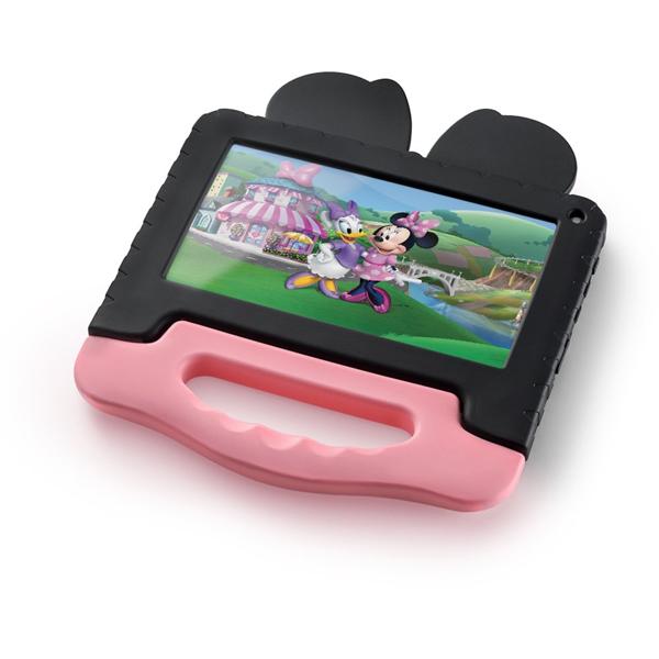 Tablet Disney Minnie, 64gb De Armazenamento, 4gb De Memória, Android 13, Wi-fi, Tela De 7", Nb414, Multi - CX 1 UN