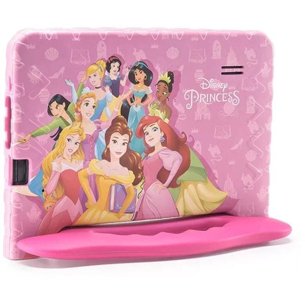 Tablet Disney Princesas, 64gb De Armazenamento, 4gb De Memória, Android 13, Wi-fi, Tela De 7", Nb418, Multi - CX 1 UN