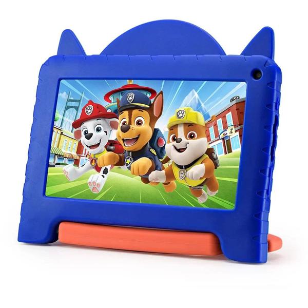 Tablet Patrulha canina, Chase, 64GB de Armazenamento, 4GB de Memória, Android 13, Wi-Fi, Tela de 7", NB421, Multi - CX 1 UN