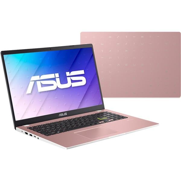 Notebook Asus E510MA, Processador Intel Celeron N4020, 4GB de Memória, Armazenamento 128GB eMMC , Windows 11 Home, Rosa, Tela de 15", BR1348WS, com Microsoft 365 Personal 12 Meses* - 1 UN