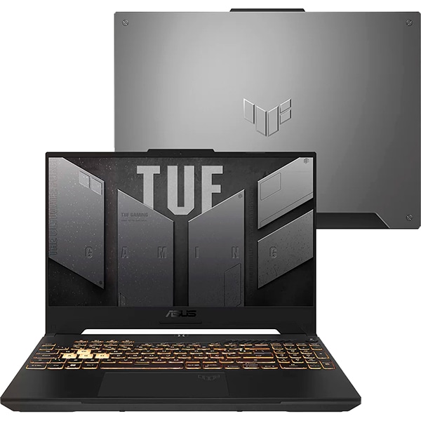 Notebook Gamer TUF Gaming F15, Placa de Vídeo Dedicada 4GB NVIDIA GeForce RTX 3050, Intel Core i5, 16GB de Memória, 512GB SSD de Armazenamento, Windows 11, Tela de 15,6", FX507ZC4-HN232W, ASUS - CX 1 UN