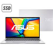 Notebook Asus Vivobook, Intel Core I5, 8GB de Memória, Armazenamento 256GB SSD, Windows 11 Home, Prata, Tela de 15,6, X1504ZA-RJ985W, ASUS - CX 1 UN